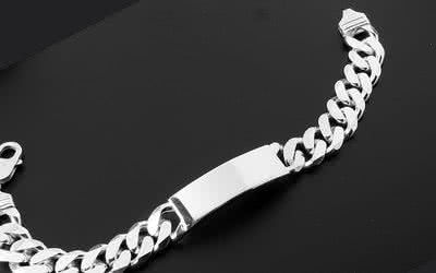 Mens Silver Chains Necklaces And Mens Silver Bracelets