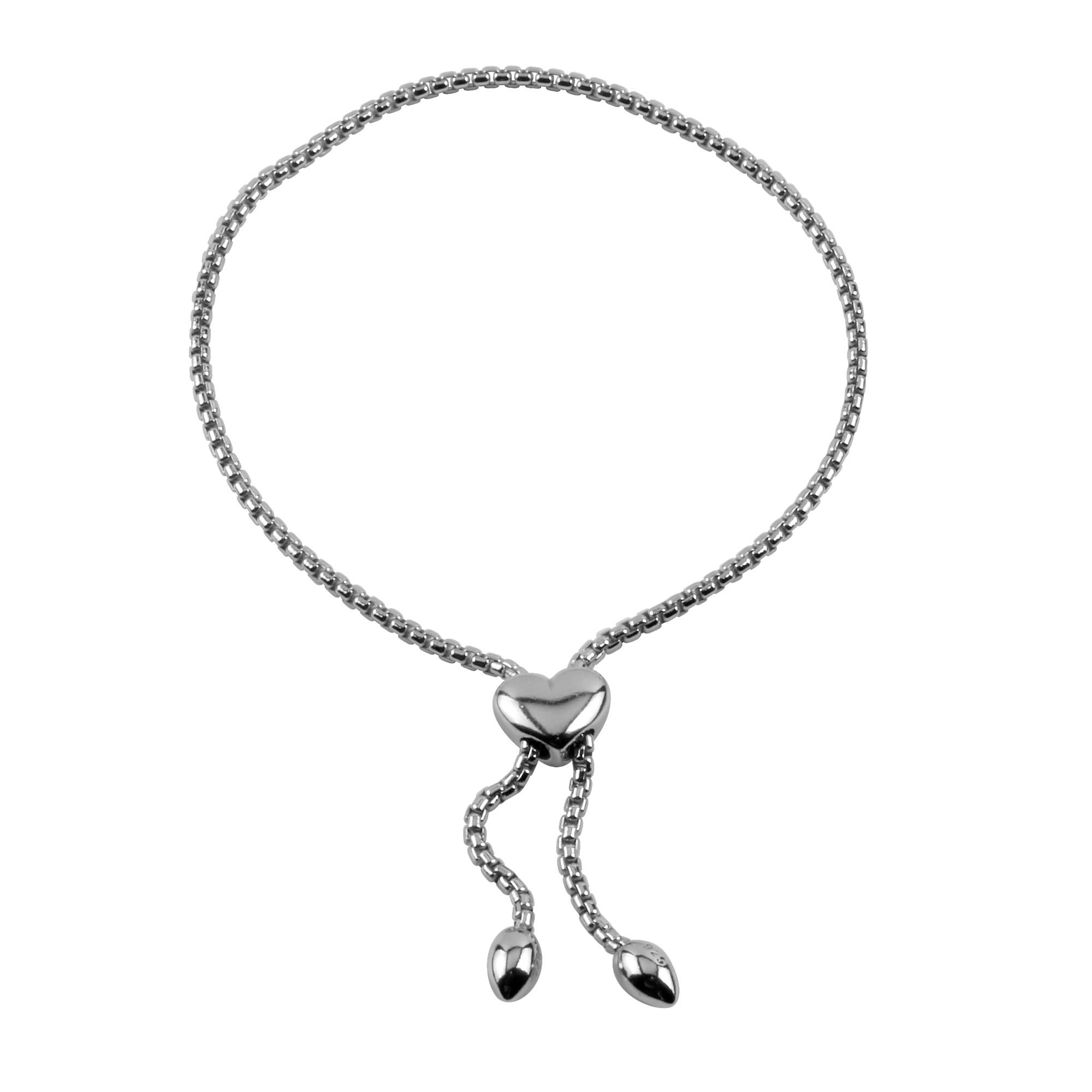 silver adjustable bracelet