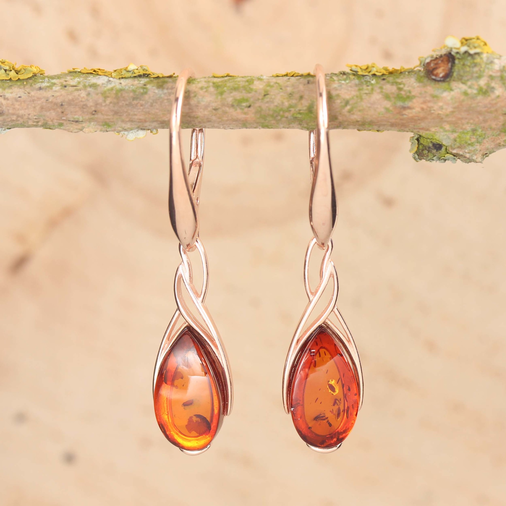 honey-baltic-amber-sterling-silver-rose-gold-plated-earrings