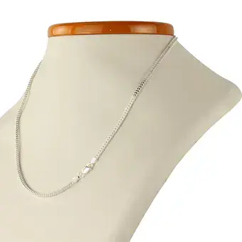 925 Sterling Silver Franco Chain Unisex