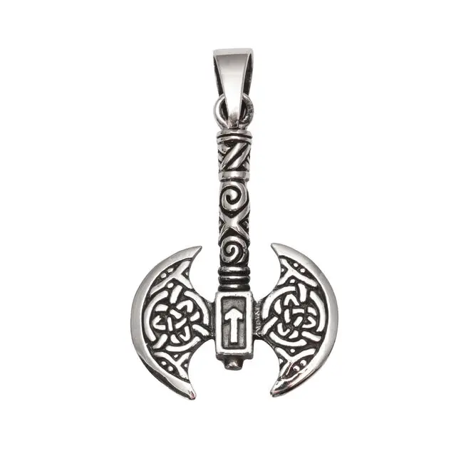 Men's Celtic Axe Pendant 